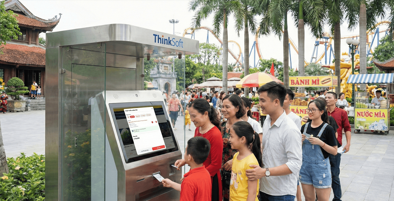 Giải Pháp Kiosk Bán Vé Tự Động ThinkSoft